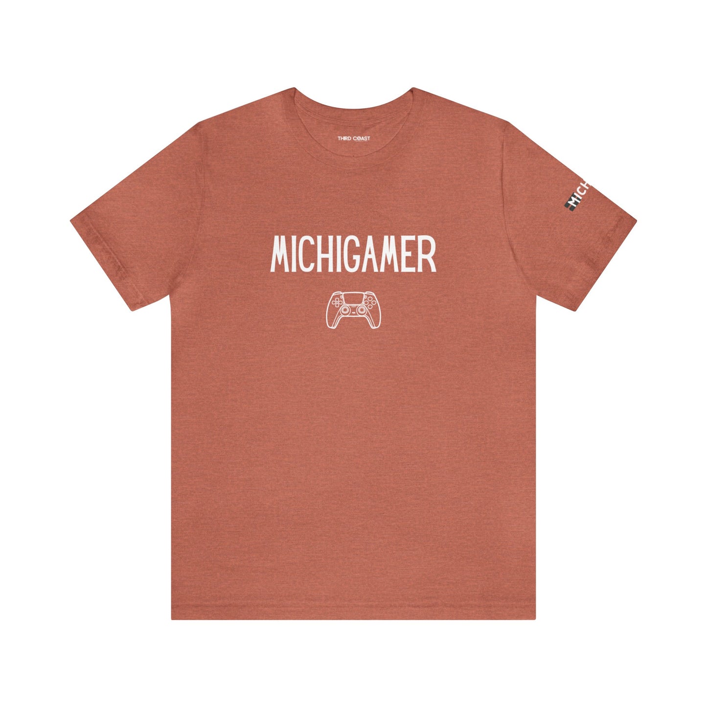 "Michigamer" Unisex Jersey Short Sleeve Tee