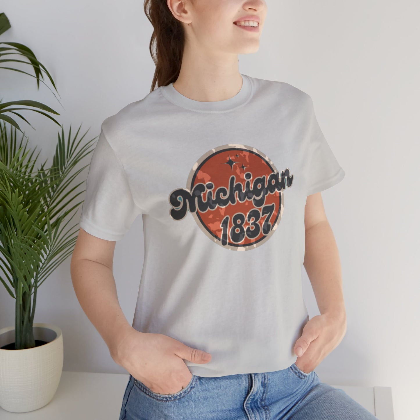 Michigan 1837 Retro tee