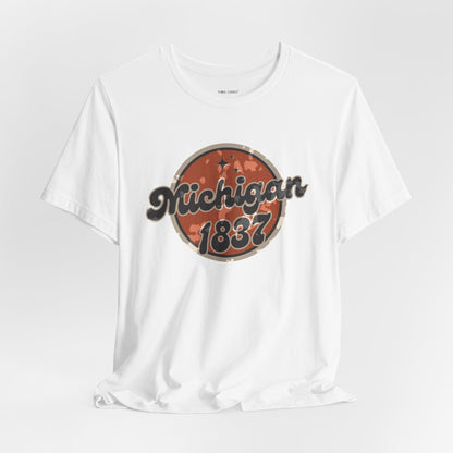 Michigan 1837 Retro tee