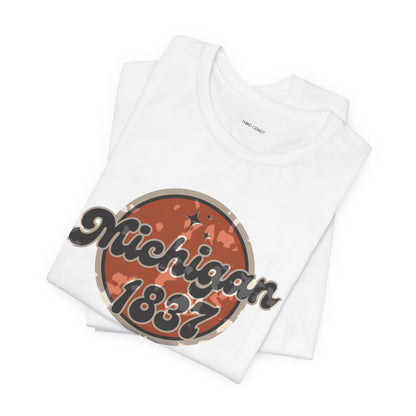 Michigan 1837 Retro tee