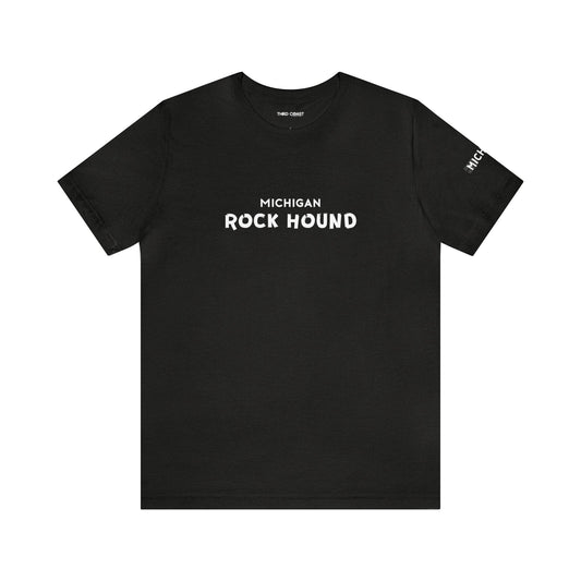 Michigan rock hound Unisex Jersey Short Sleeve Tee