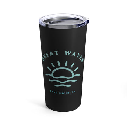 Great Waves Lake Michigan Tumbler 20oz