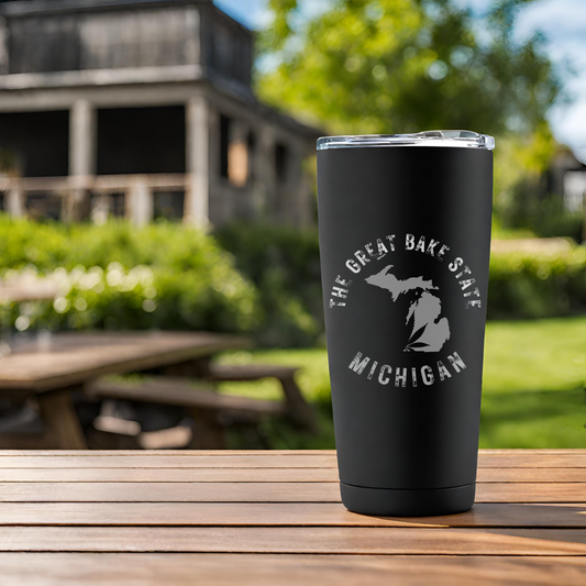 Michigan, The Great Bake State - Tumbler 20oz